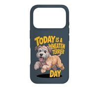 Today is a Wheaten Terrier day Cartoon Irish Pet Dog Breed Case for iPhone 17 Pro