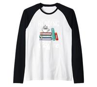 Today is All About Reading and Coffee Book Lover Bookworm Raglan Baseball Tee