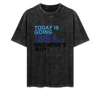 Today is Going to Be A Good Day Dear Evan Hansen Men's T-Shirt Black Unisex Mens Tees 3XL