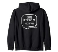 TODAY is The Day of Salvation 2 Cor. 6:2 Evangelism Gospel Zip Hoodie