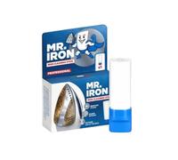 Today Mr. Iron - Universal Iron Soleplate Cleaning Stick, 1 pc | Removes limescale, starch, burnt fibres and dirt from the soleplate. Non-toxic formula, easy to use.
