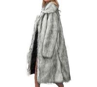 Today on Clearance Ladies Lightweight Jackets Winter Faux Long Coat for Women Plus Size Warm Cotton Jackets Casual Open Front Long Sleeve Invite only Deals Prime Black