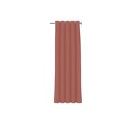 Today Plain Essential Terracotta Blackout Curtain 140 x 240 cm