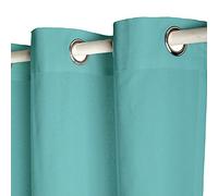 TODAY Polyester Curtain with Eyelets 140 x 260 cm Sea Green