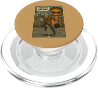 Today’s My Day - 1950s Comic Businessman with Atomic Blast PopSockets PopGrip for MagSafe