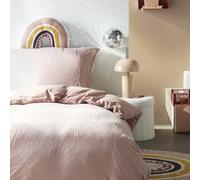 TODAY Single Bed Linen 140 x 240 cm Cotton Gauze Sand Pink