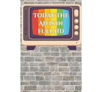Today the AD Is in Full HD: A Funny Dot Grid Notebook for Busy Brains, Notes, Lists, Doodles, and Everyday Chaos