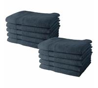 TODAY Towel Set Grey 10 Pieces 70 x 130 cm