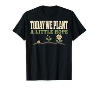 Today We Plant Little Hope IVF IUI Miracle Flower Daisy Value Graphic T-Shirt
