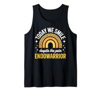 Today We Smile Despite The Pain - Endometriosis Tank Top