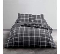 Today Winter Graphic Print Cotton Duvet Cover Set, 240 x 260 cm, Double