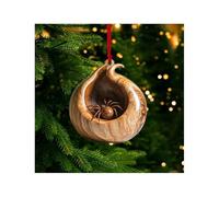 Today's Animal Lovers' Christmas Tree Ornaments - Little Forest Animals Acrylic Hanging Decorations
