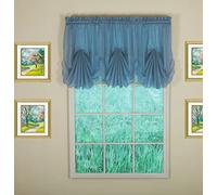 Today's Curtain Emelia Original Voile Fan Insert, Wedge Blue, 30" W x 40" L