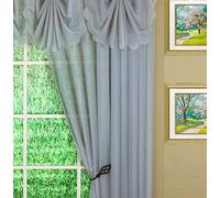 Today's Curtain Emelia Original Voile Panel 54", Grey, 60" W x 54" L