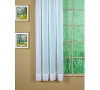 Today's Curtain Emelia Original Voile Panel 54", White, 60" W x 54" L