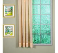 Today's Curtain Emelia Original Voile Panel 63", Peach, 60" W x 63" L