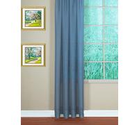 Today's Curtain Emelia Original Voile Panel 72", Wedge Blue, 60" W x 72" L