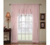 Today's Curtain Emelia Original Voile Panel 84", Rose, 60" W x 84" L