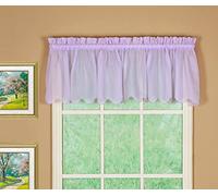 Today's Curtain Emelia Original Voile Valance 14", Lilac, 60" W x 14" L