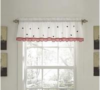 Today's Curtain Ladybug Meadow Valance 12"