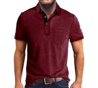 Today's Deal of the Day: Slim Fit White T-Shirt for Men, Purple Dress Shirt, Black Sleeveless Vest, Short Sleeved Shirts - XXL Sale - Clearance