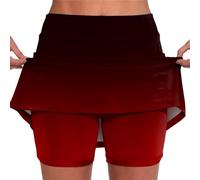 Today's Deals for Women Skorts for Women UK High Waisted Tennis Skirt Skort Skater Skirt Golf School Mini Short Skirt with Pocket 2 in 1 Running Shorts Leggings Cheap Gifts Under 5 Pounds