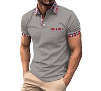 Today's Deals of The Day Winter Work Clothes for Men Yellow Checked Shirt Button Down Shirts for Men Red Long Sleeve Shirt Men Mens Summer Shirts Loose Fit Mens Chequered Shirt Clearance Bargains
