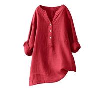 Today's Deals of The Day Women Tops Plus Size Blouse with Pockets Women Stretchy Tops for Women Hawaiian Button Up Shirts for Women Womens Tunic Sweatshirts Ladies Fashion Clothes Sale Clearance