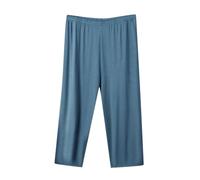 Today's Deals of the Day Womens Pants UK Sleep Pajama Bottoms Soft Lounge Pants Casual Capri Trousers Short Elastic Waist Straight 3/4 Pants Ladies Sleepwear Comfy Homewear