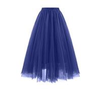 Today's Deals Skirts for Women UK Elasticated Waist Womens Wedding Dress Petticoat Rockabilly Tutu Skirt Puffy Slips Underskirt Ballet Womens Pleated Skirts Trendyol Women Navy