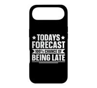 Todays Forecast - 100% Chance Of Being Late Case for iPhone Air