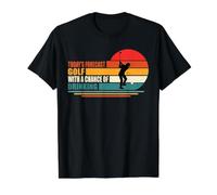 Todays Forecast Golf with A Chance of Drinking Men Women Boy Value Graphic T-Shirt, Men, Black, XL