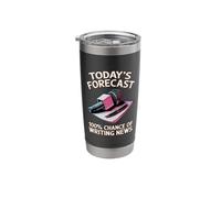 Today's Forecast Journalists Anchor Writer Media Journalist Stainless Steel Insulated Tumbler