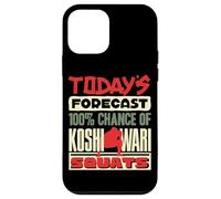 Todays Forecast Koshiwari Squats Japanese Sumo Wrestling Case for iPhone 12 mini