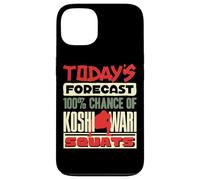Todays Forecast Koshiwari Squats Japanese Sumo Wrestling Case for iPhone 13