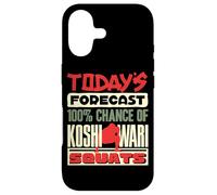 Todays Forecast Koshiwari Squats Japanese Sumo Wrestling Case for iPhone 17