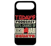 Todays Forecast Koshiwari Squats Japanese Sumo Wrestling Case for iPhone Air
