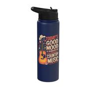 Today's Good Mood is Sponsored by Country Music Stainless Steel Insulated Water Bottle
