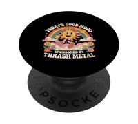 Today's Good Mood Is Sponsored By Death Metal Retro Funny PopSockets Adhesive PopGrip