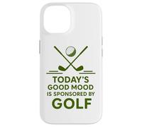 Today's Good Mood Is Sponsored By Golf Funny Golfer Case for iPhone 14