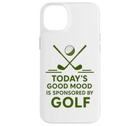 Today's Good Mood Is Sponsored By Golf Funny Golfer Case for iPhone 14 Plus