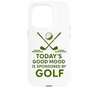 Today's Good Mood Is Sponsored By Golf Funny Golfer Case for iPhone 15 Pro