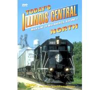 Today's Illinois Central Main Line of Mid-America Volume 1 North