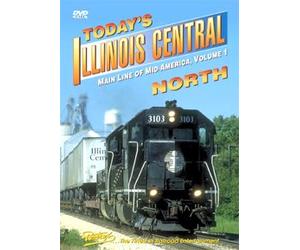 Today's Illinois Central Main Line of Mid-America Volume 1 North