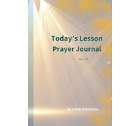 Today's Lesson Prayer Journal (Genesis One Series)