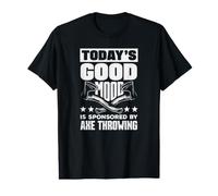 Today's Mood Sponsored by Axe Throwing Value Graphic T-Shirt
