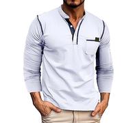 Todays Offers Special Deals Black Office Shirt Men Mens Brushed Cotton Shirts Long Sleeve Tshirts Men UK Funny Element T Shirt Mens Button Neck T Shirt Men Ladies Gifts Ideas Clearance