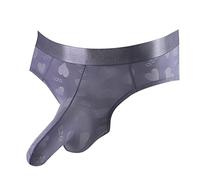 Todays Offers Special Deals Prime Deals Big Tall Mens Boxers Bright Coloured Boxer Shorts Designer Underwear Men Mens Valentine Boxers Men'S Briefs Multipack Sale Clearance 1P Grey