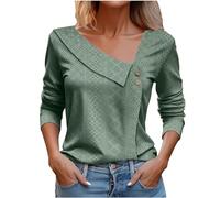 Todays Offers Special Deals Prime Deals Womens Summer Tops Long Sleeve V Neck T-Shirts Going Out Blouses Shirt Tee Casual 2525 Trendy Tunic Top Clothes Plus Size
