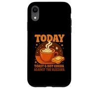 Today's Plan: Toast & Hot Cocoa Against The Blizzard Gifts Case for iPhone XR
